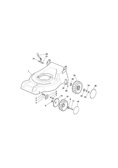 Picture of Chassis, Regolazione Altezza e Coprimozzi