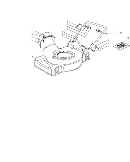 Picture of Chassis E Regolazione Altezza di Taglio