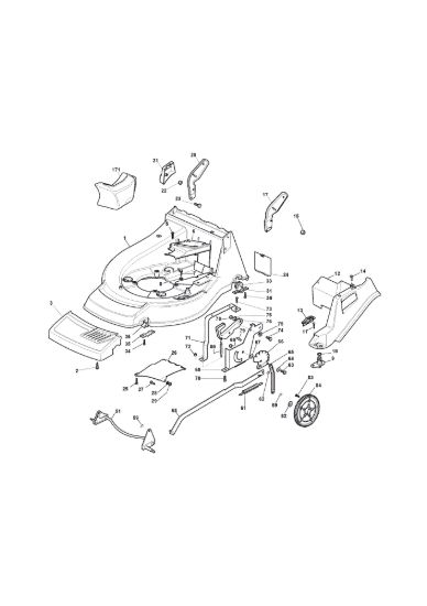 Picture of Chassis E Regolazione Altezza di Taglio