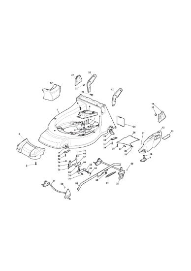 Picture of Chassis E Regolazione Altezza di Taglio