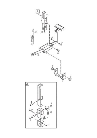 Picture of Pedale Sollevamento