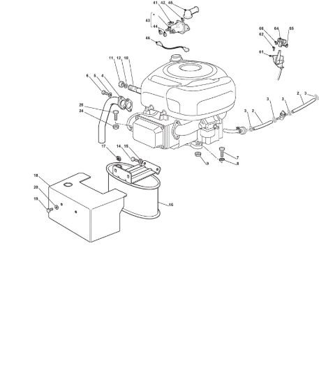 Picture of Motore - B&S 11,5-12,5-13,5 Hp