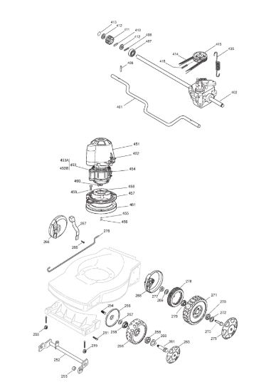 Picture of Wheel Suspension Motor Trasmissione