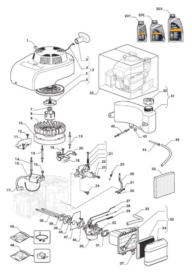 Picture of Motore - Carburatore, Serbatoio
