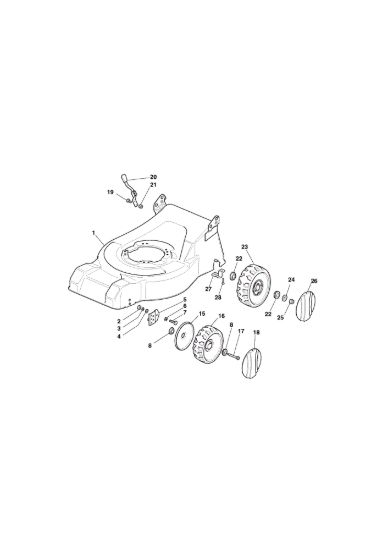 Picture of Chassis, Regolazione Altezza e Coprimozzi
