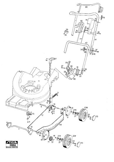 Picture of Wheel Suspension (Plastic Wheels)