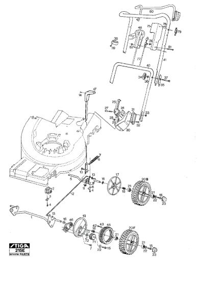 Picture of Wheel Suspension (Aluminium Wheels)