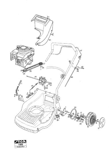Picture of Chassis E Regolazione Altezza di Taglio