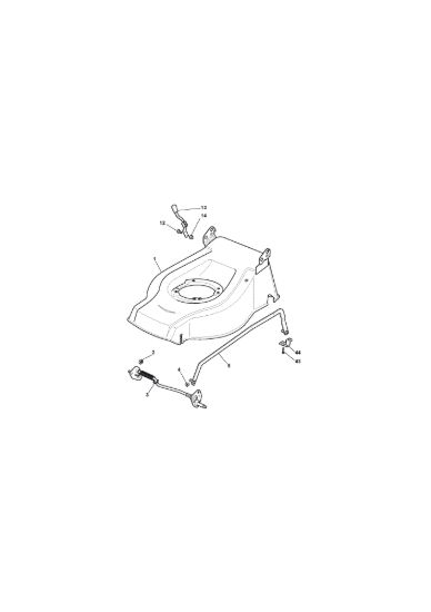 Picture of Chassis E Regolazione Altezza di Taglio