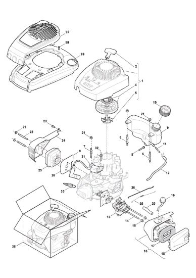 Picture of Motore - ST. RV100