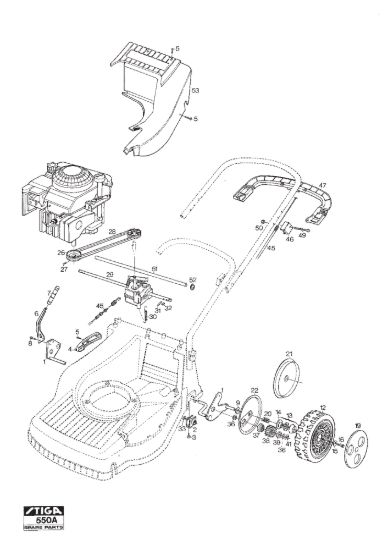 Picture of Transmission Rear Wheel Suspension