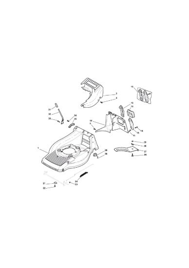 Picture of Chassis E Regolazione Altezza di Taglio