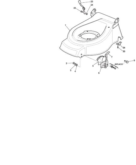 Picture of Chassis E Regolazione Altezza di Taglio