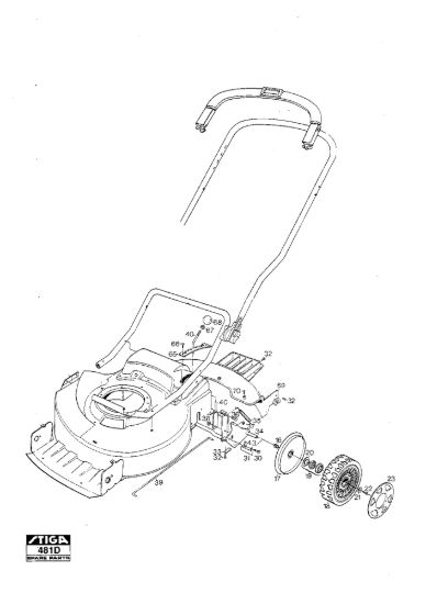 Picture of Ruote E Regolazione Altezza di Taglio