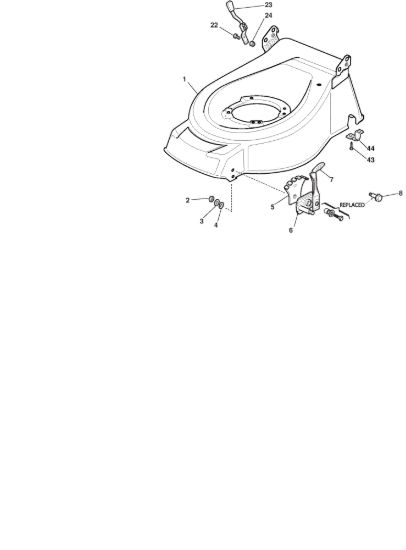 Picture of Chassis E Regolazione Altezza di Taglio