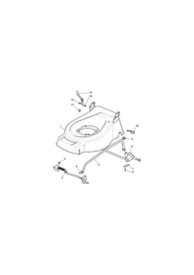 Picture of Chassis E Regolazione Altezza di Taglio