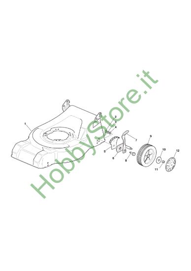 Picture of Chassis, Regolazione Altezza e Coprimozzi