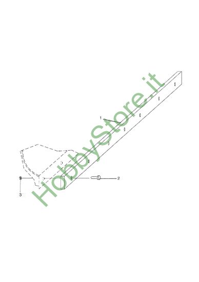Picture of Steel scraper blade 120 cm