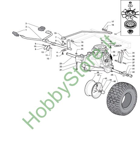 Picture of Trasmissione Idrostatica - Hydrogear