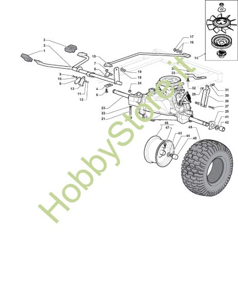 Picture of Trasmissione Idrostatica - Hydrogear