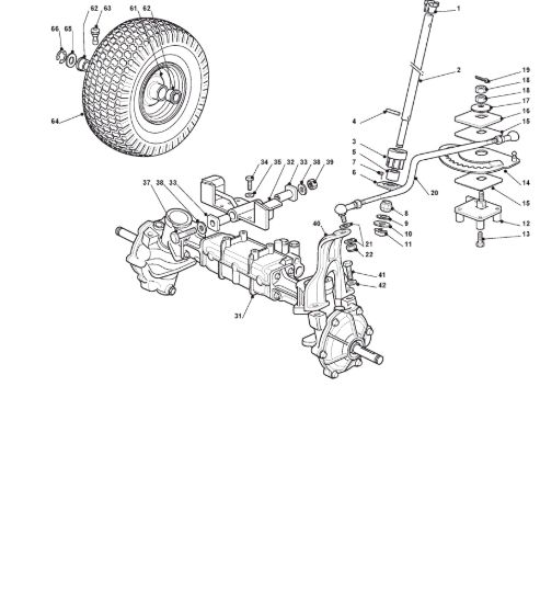 Picture of Asse Frontale - 2WD