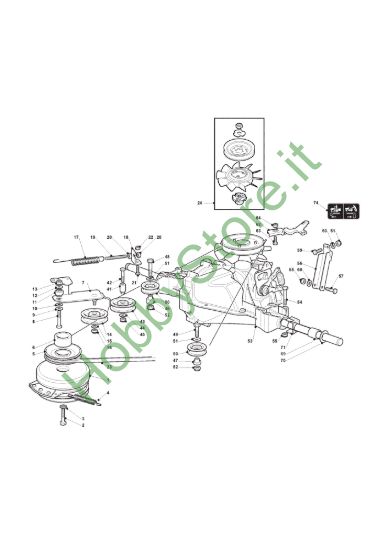 Picture of Gruppo Trasmissione Hydrogear con Frizione Elettromagnetica