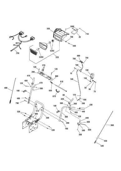 Picture of Handle, controls
