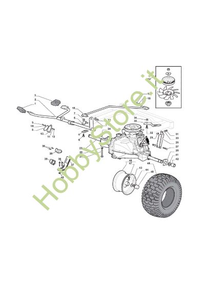Picture of Trasmissione Idrostatica - Hydrogear