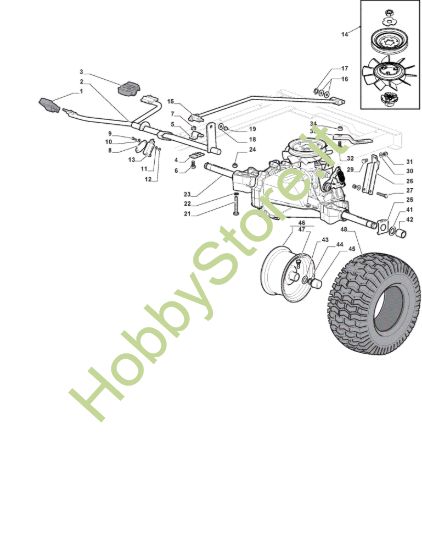 Picture of Trasmissione Idrostatica - Hydrogear