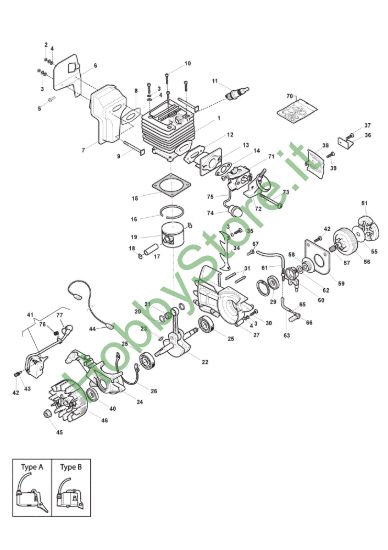 Picture of Motore - Cilindro, Pistone, Albero Motore