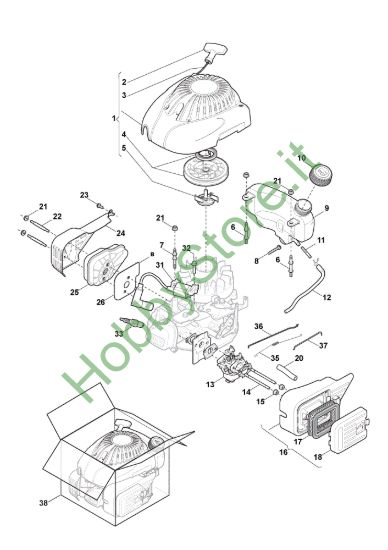 Picture of Motore - ST. RSCT100