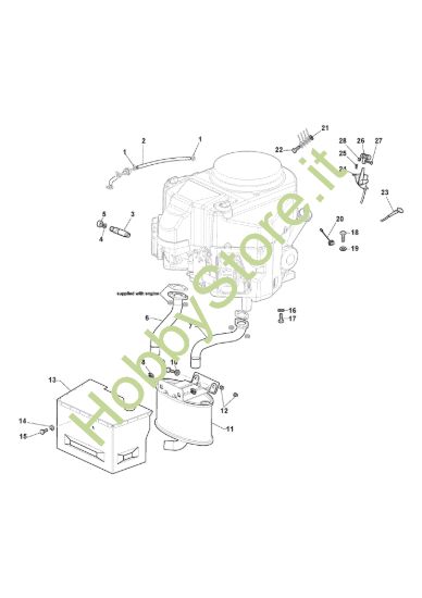 Picture of Motore - Kawasaki FS 600 V