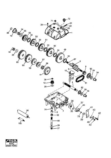 Picture of Tecumseh Peerless Gear Box 781B