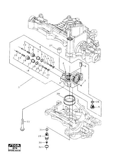 Picture of Kanzaki Transaxle K-55B Center Case