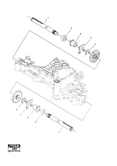 Picture of Kanzaki Transaxle K-55B Axle Shaft