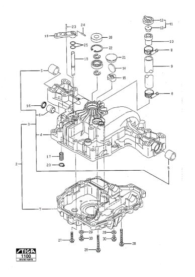 Picture of Kanzaki Transaxle K46G Transaxle Case