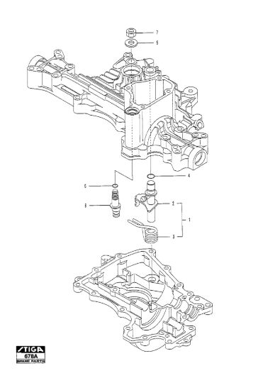 Picture of Kanzaki Transaxle K-55B Control Shaft