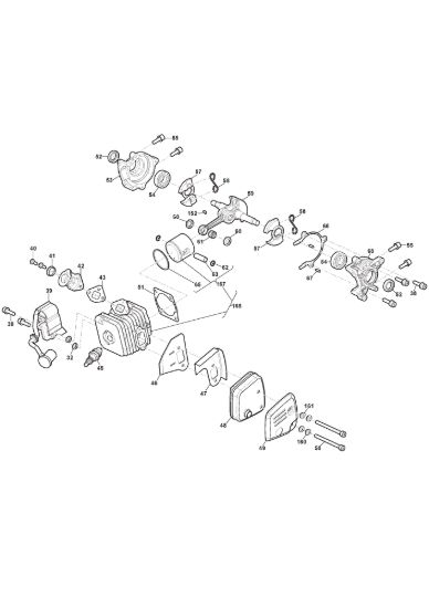 Picture of Motore - Cilindro, Pistone, Albero Motore