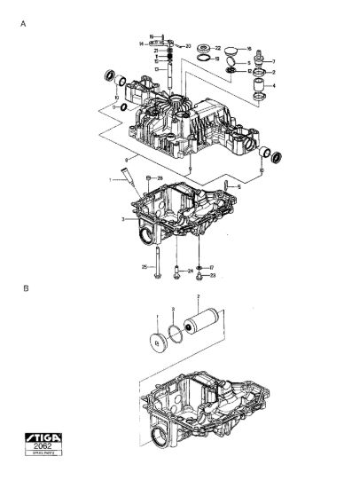Picture of Kanzaki Transaxle K574B-K574F Center Case-Filter