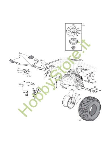 Picture of Trasmissione Idrostatica - Hydrogear
