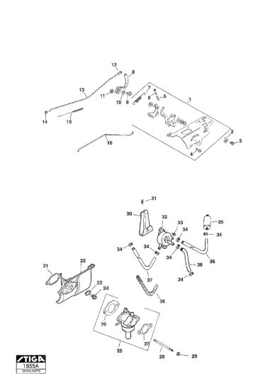 Picture of Kohler Sv 540S Engine Control Fuel System