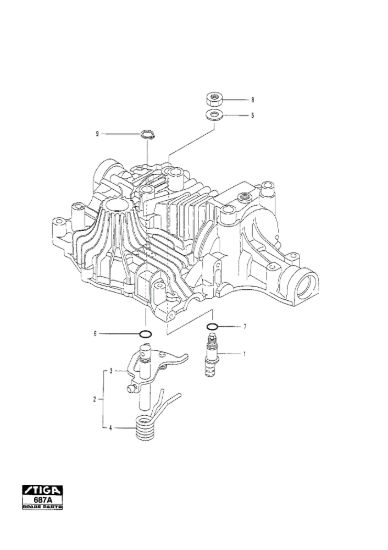 Picture of Kanzaki Transaxle K-61E Neutral Centering
