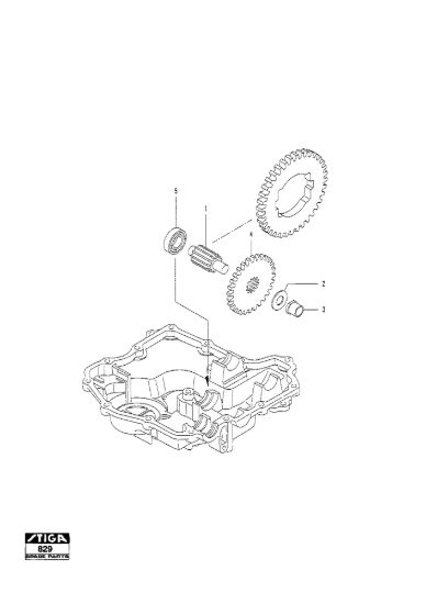 Picture of Kanzaki Transaxle K-61E Finial Pinion