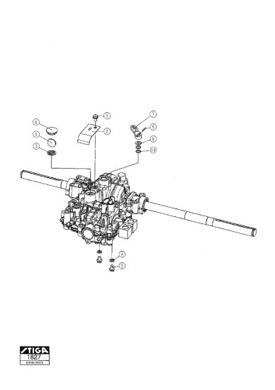 Picture of Kanzaki Motor Shaft-Front Ktm10F