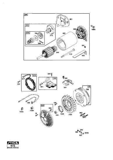 Picture of Electric System Starter Motor