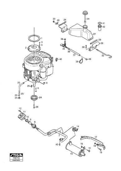 Picture of Engine (W. Catalytic Conv.)