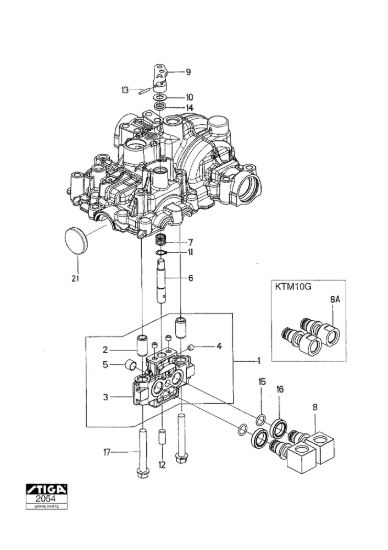Picture of Kanzaki Transaxle Ktm10F-Ktm10G-Ktm10M Center Case