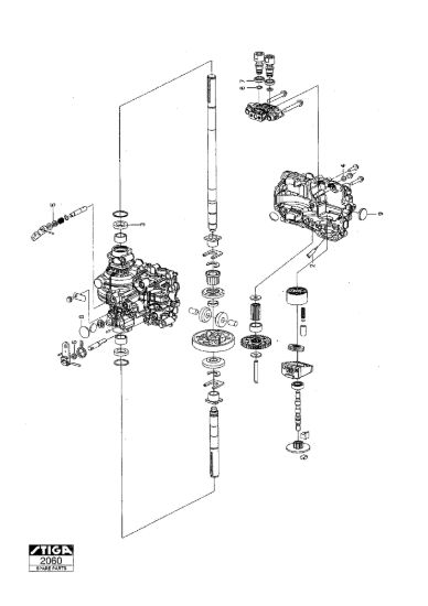 Picture of Kanzaki Transaxle Ktm10F-Ktm10G-Ktm10M Service Kit