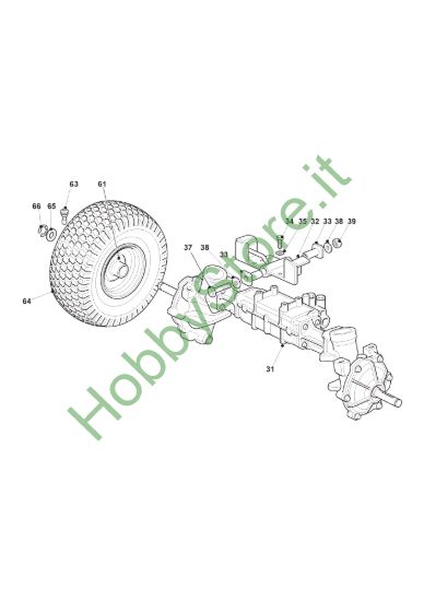 Picture of Asse Frontale - 4WD