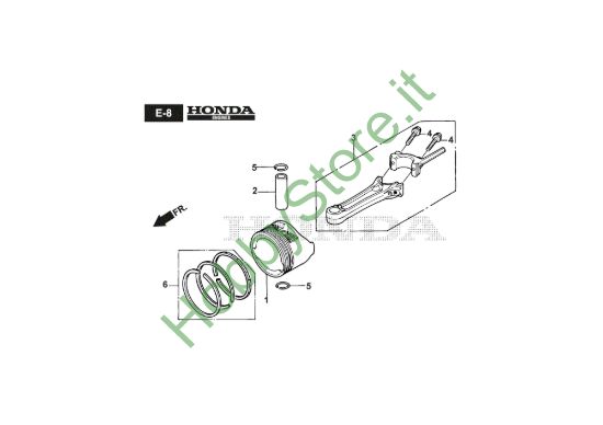 Picture of Pistone/Biella Motore